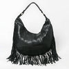 SWC127 Signature Side-Fringe Hobo Bag
