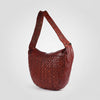 SWC129 Modern Weave-Pattern Shoulder Bag