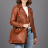 SWC133 Signature Rivet-Trim Tote Bag