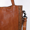 SWC133 Signature Rivet-Trim Tote Bag