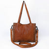 SWC133 Signature Rivet-Trim Tote Bag