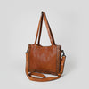 SWC133 Signature Rivet-Trim Tote Bag
