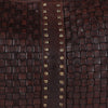 SWC141 Artisan Woven Leather Hobo Bag
