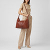 SWC141 Artisan Woven Leather Hobo Bag