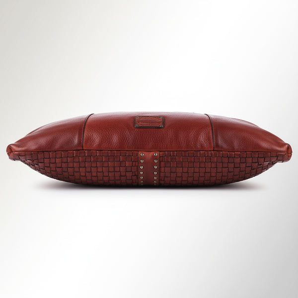 SWC141 Artisan Woven Leather Hobo Bag