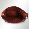 SWC142 Signature Riveted Leather Shoulder Bag