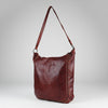 SWC142 Signature Riveted Leather Shoulder Bag
