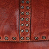 SWC145 Signature Riveted Leather Backpack
