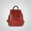 SWC145 Signature Riveted Leather Backpack