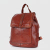 SWC145 Signature Riveted Leather Backpack