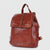 SWC145 Signature Riveted Leather Backpack