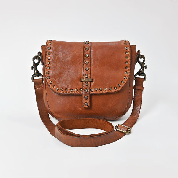 SWC155 Antique Brass Crossbody Bag