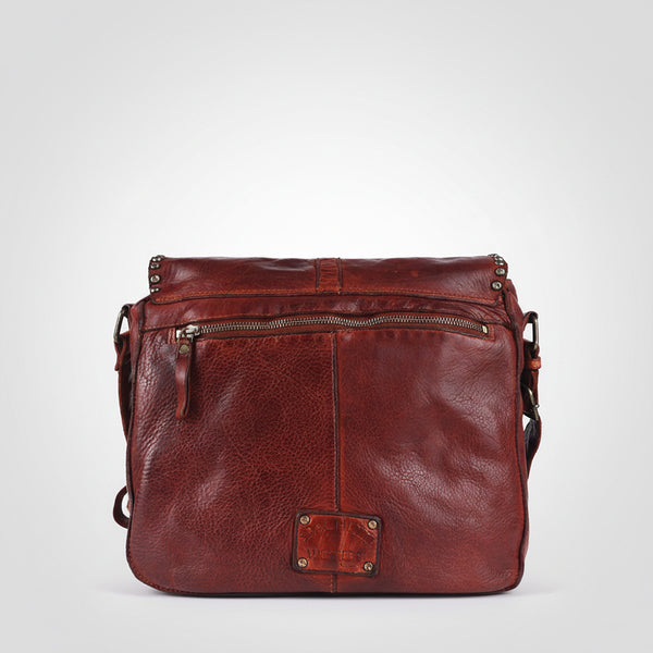 SWC157 Vintage-Inspired Studded Crossbody