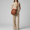 SWC160 Decorative Woven Leather Crossbody