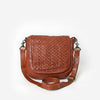 SWC160 Decorative Woven Leather Crossbody