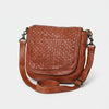 SWC160 Decorative Woven Leather Crossbody