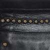 SWC170 Flap-Front Studded Messenger Bag