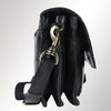 SWC170 Flap-Front Studded Messenger Bag