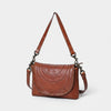 SWC174 Studded Leather Crossbody Bag