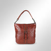 SWC175 Studded Leather Shoulder Bag