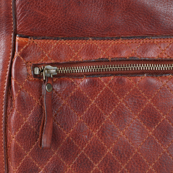 SWC180 Fiorente - Full Grain Leather Shoulder Bag