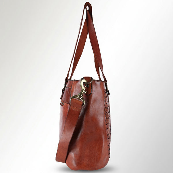 SWC181 Valcora - Basket Weave Tote Bag