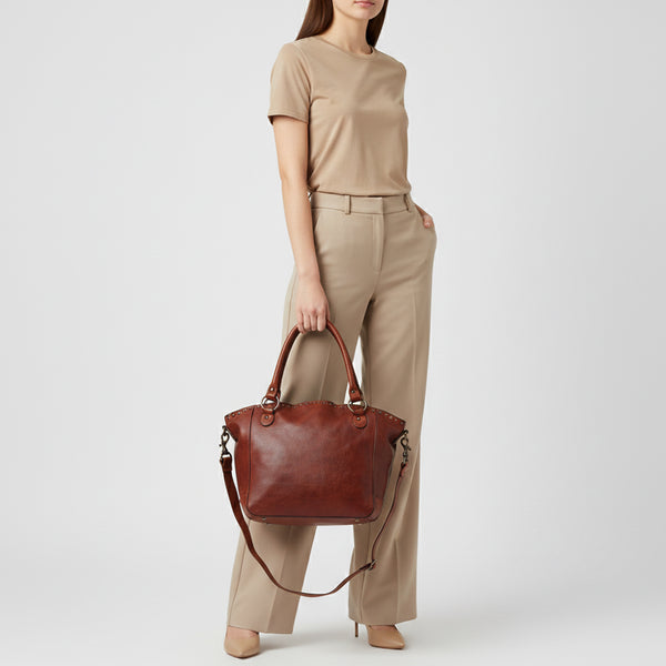 SWC188 Lunetta - Luxury Leather Tote Bag
