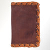 ADBGM246 Leather Whipstitch Wallet - Compact Horizontal Western Card Holder