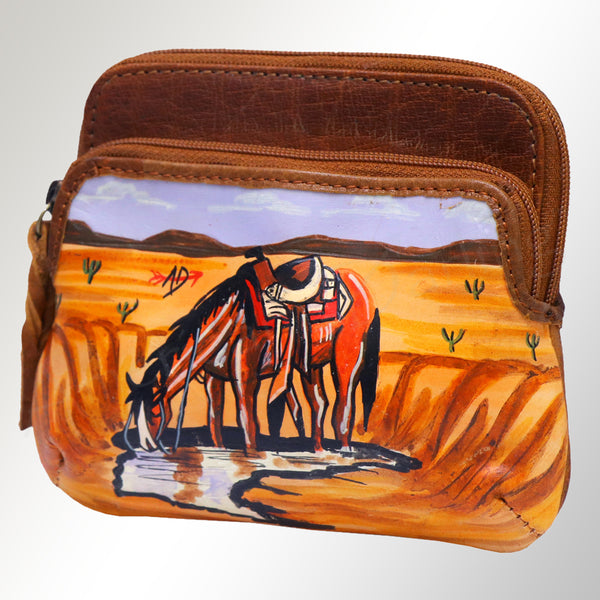 ADBGM235 Coin Purse Genuine Western Leather Women Bag