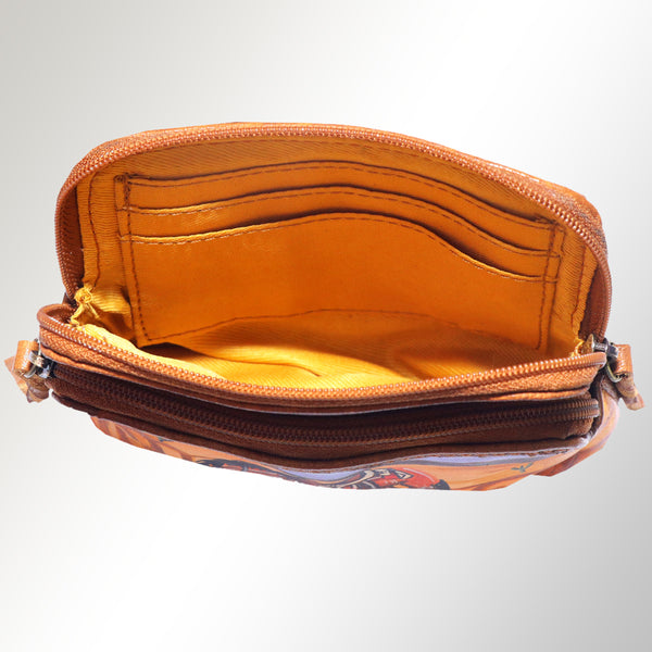 ADBGM235 Coin Purse Genuine Western Leather Women Bag