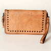 LC-NMBG129A Wristlet Genuine Leather women bag western Bag