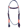 BEHSE103-Western Leather Headstall