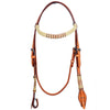 BEHSE106-Western Leather Headstall