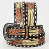 LC-ADBLF134 Genuine American Leather Belt Men and Women