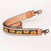 LC-ADSTF101AHand Tooled Genuine Leather Handle Strap