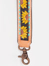 LC-ADSTF101AHand Tooled Genuine Leather Handle Strap