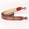 LC-ADSTF108 Hand Tooled Genuine Leather Handle Strap