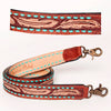 LC-ADSTF108 Hand Tooled Genuine Leather Handle Strap