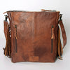ADBG719 American Darling Western Leather Large Cross body Bag Hair-On Cowhide Fringed Purse