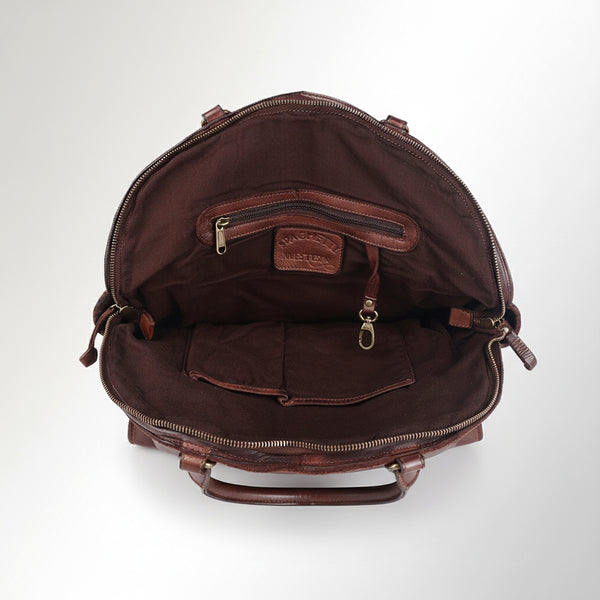 SWC130 Modern Weave-Pattern Shoulder Bag