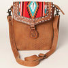 LC-ADBGZ594 Crossbody Genuine Western Leather Women Bag Becca
