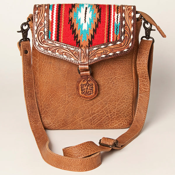 LC-ADBGZ594 Crossbody Genuine Western Leather Women Bag Becca