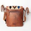 LC-ADBGZ595B Messenger Genuine Western Leather Women Bag Becca