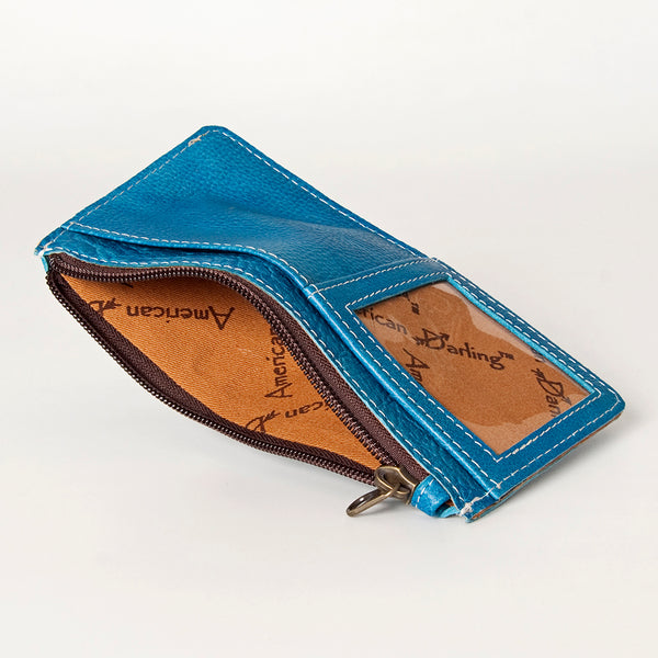 ADBG810 American Darling Handcrafted Leather Card-Holder - Premium Full Grain Western Slim Wallet