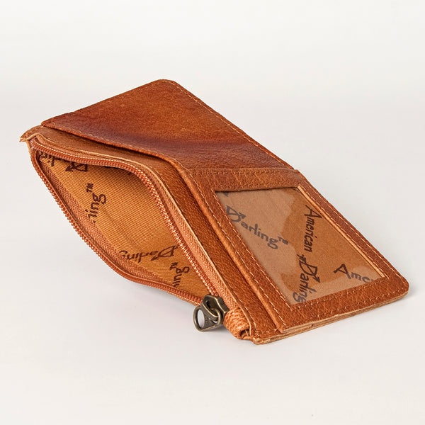 ADBG810 American Darling Handcrafted Leather Card-Holder - Premium Full Grain Western Slim Wallet