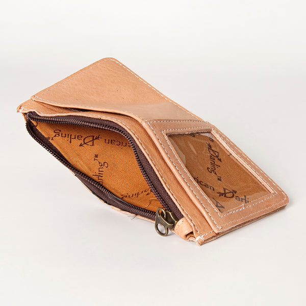 ADBG810 American Darling Handcrafted Leather Card-Holder - Premium Full Grain Western Slim Wallet