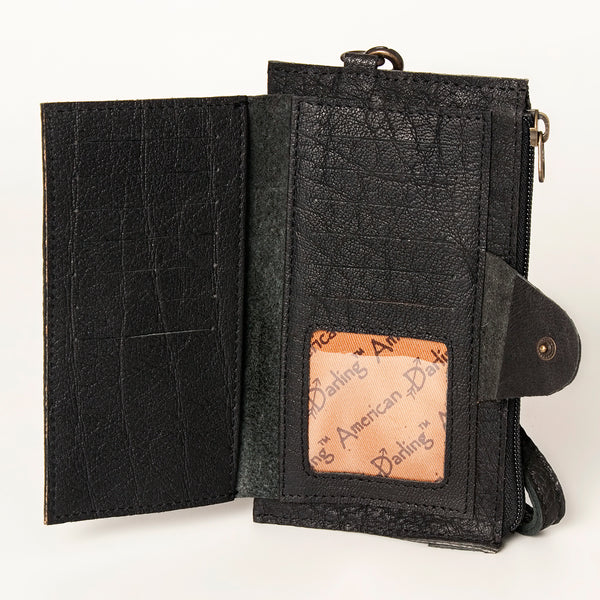 ADBG811 American Darling Handcrafted Leather Wristlet bag - Premium Full Grain Western Purse