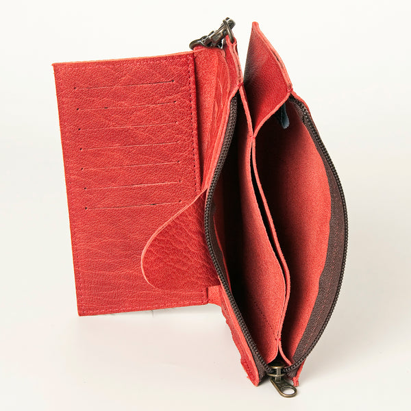 ADBG811 American Darling Handcrafted Leather Wristlet bag - Premium Full Grain Western Purse