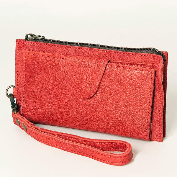 ADBG811 American Darling Handcrafted Leather Wristlet bag - Premium Full Grain Western Purse