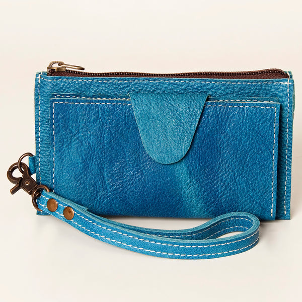 ADBG811 American Darling Handcrafted Leather Wristlet bag - Premium Full Grain Western Purse